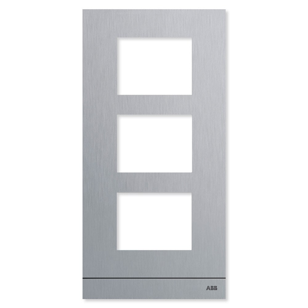 ABB-Welcome IP Outdoor Station Frame without A/V Module, Stainless Steel