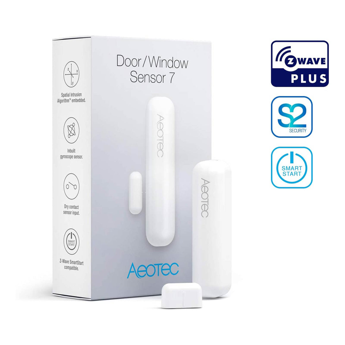 Aeotec Z-Wave Plus v2 Door / Window Sensor 7 Pro, Gen7 (Open Box)