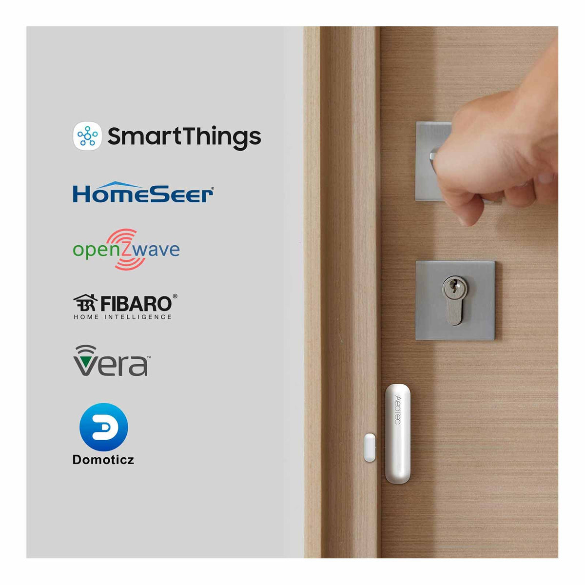 Aeotec Z-Wave Plus v2 Door / Window Sensor 7 Pro, Gen7 (Open Box)