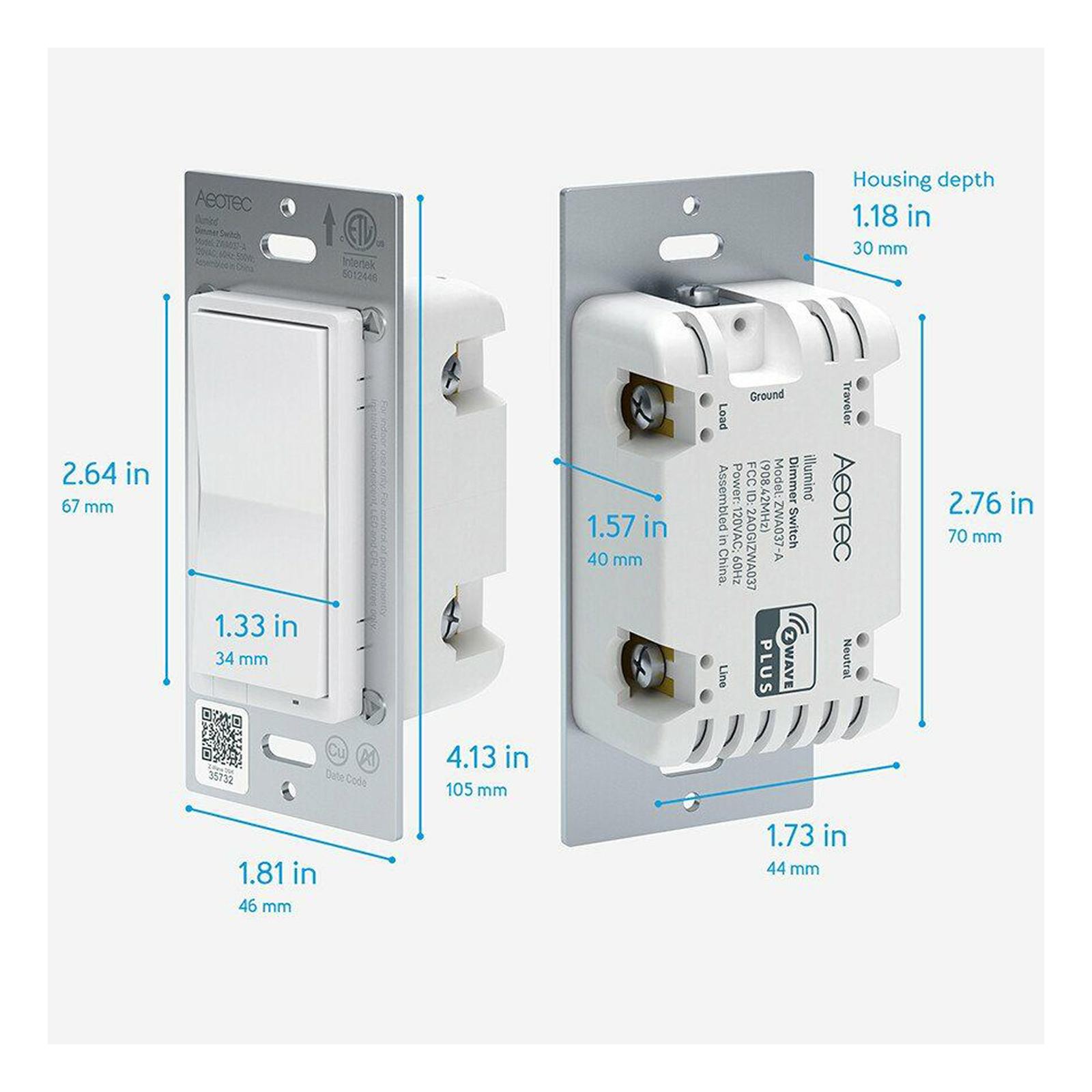 Aeotec Z-Wave illumino Dimmer Switch