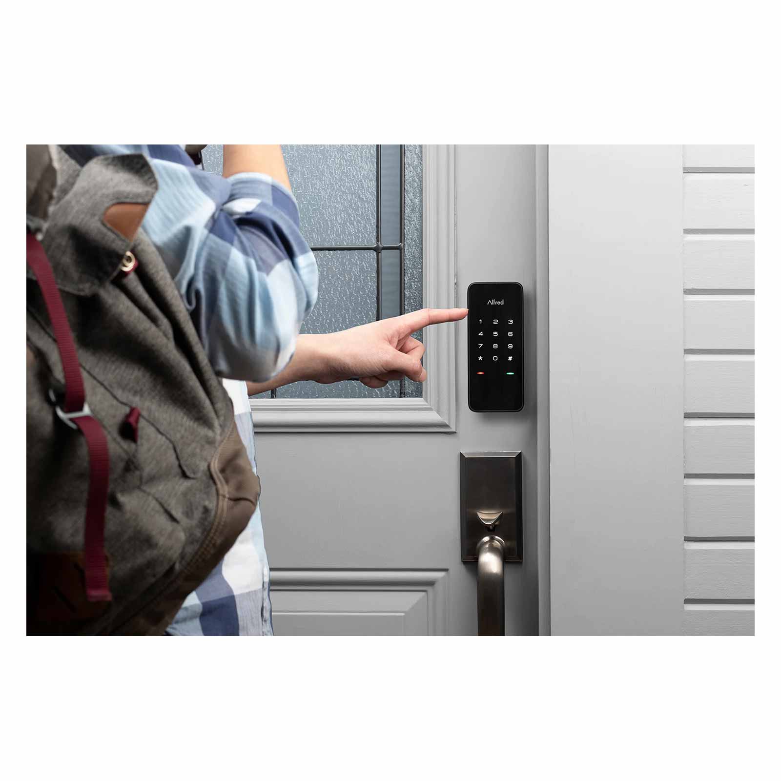 Alfred DB1 Deadbolt Smart Lock with Touchscreen, Z-Wave, Bluetooth