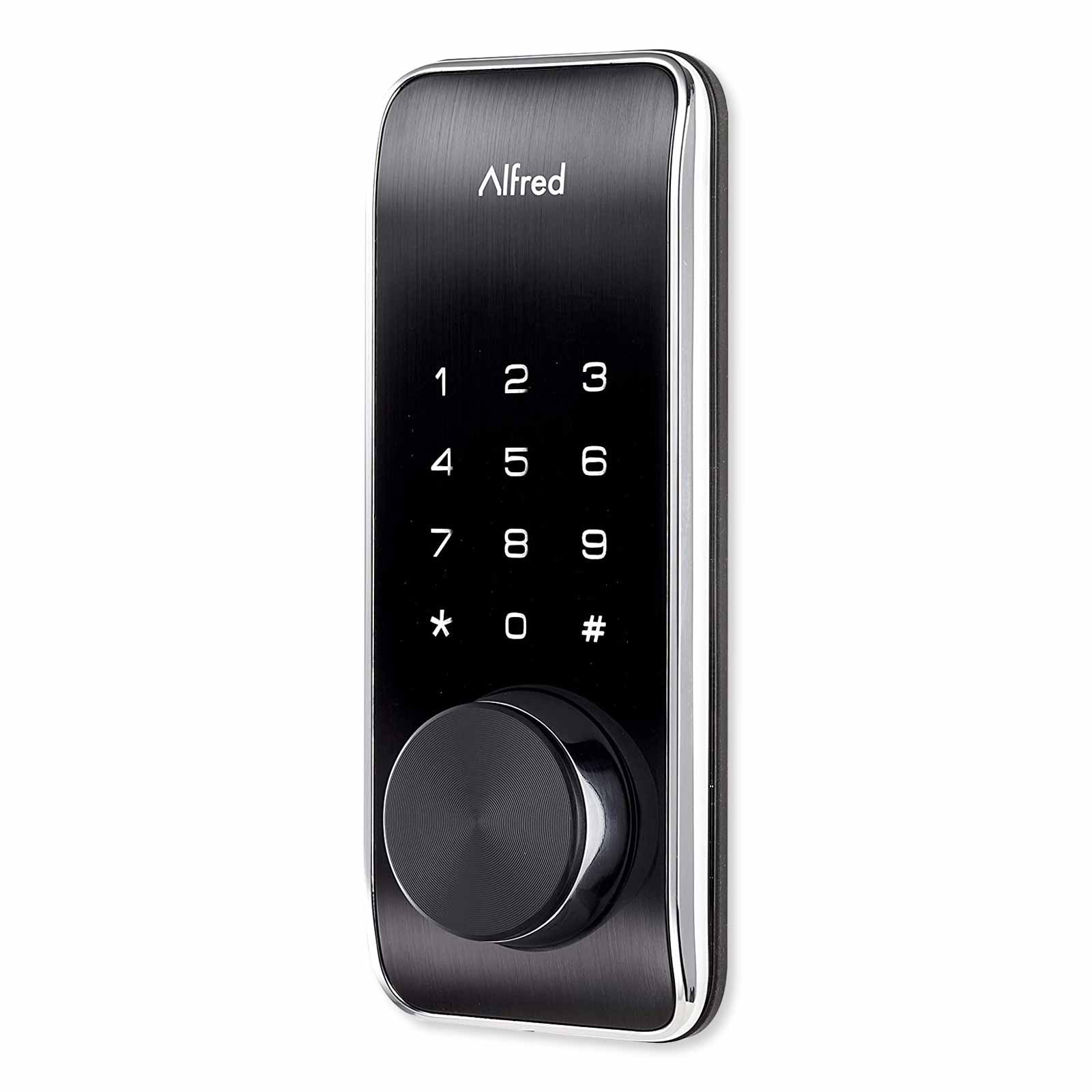 Alfred DB2 Deadbolt Smart Lock with Touchscreen, Bluetooth, with Key