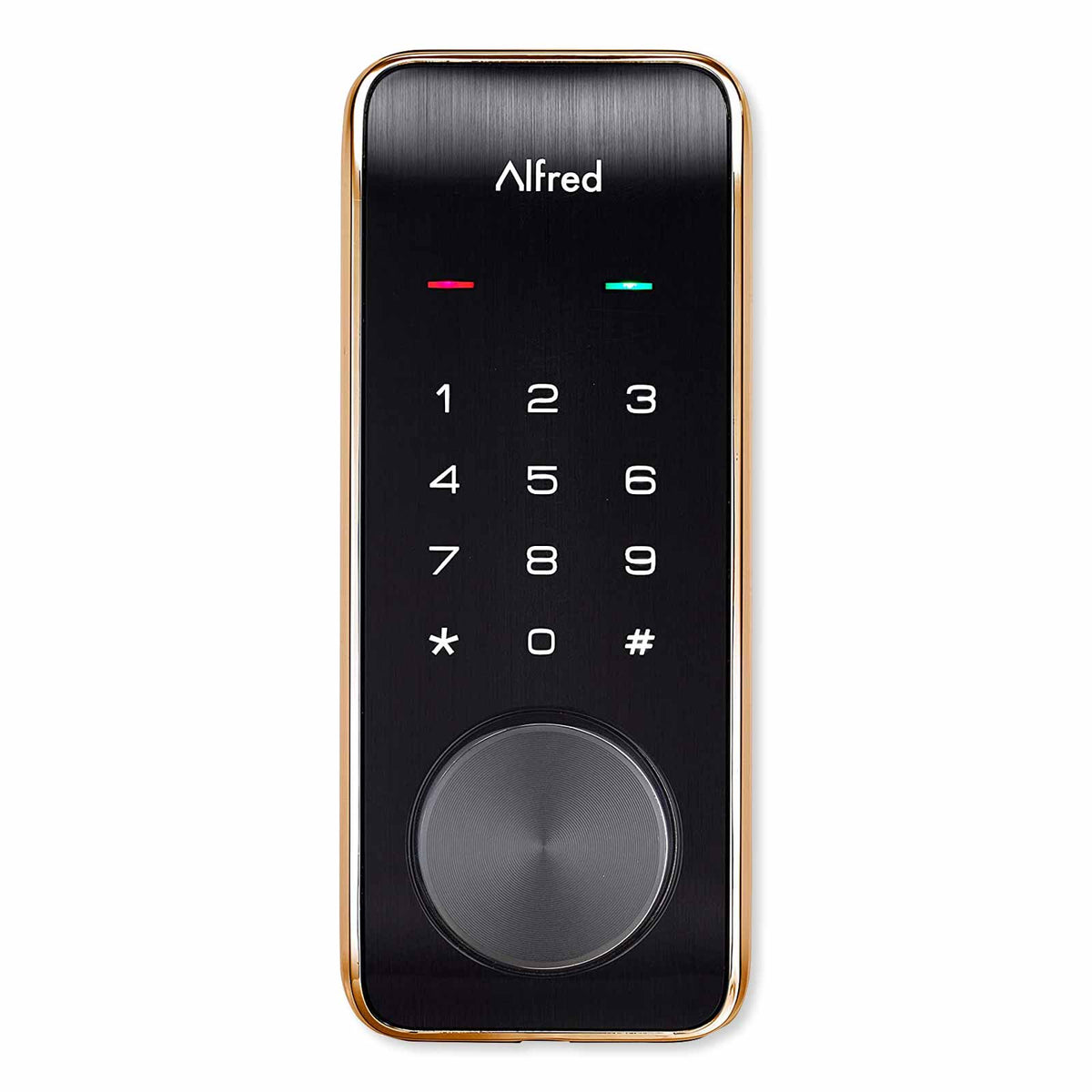 Alfred DB2 Deadbolt Smart Lock with Touchscreen, Bluetooth, with Key