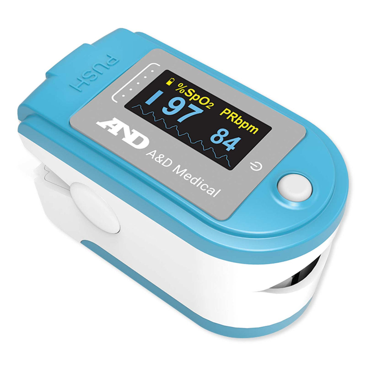 A&amp;D Wireless Fingertip Pulse Oximeter