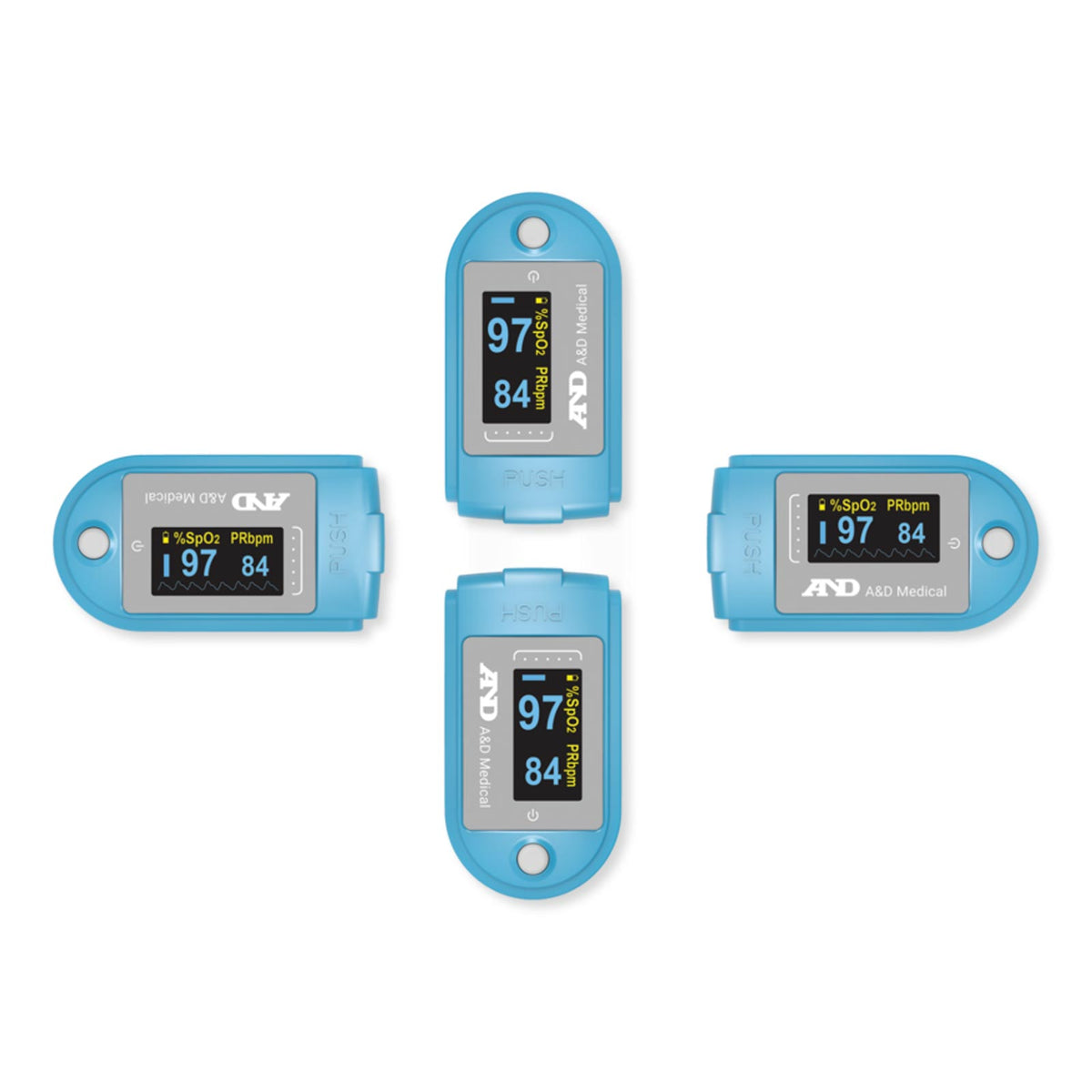 A&D Wireless Fingertip Pulse Oximeter