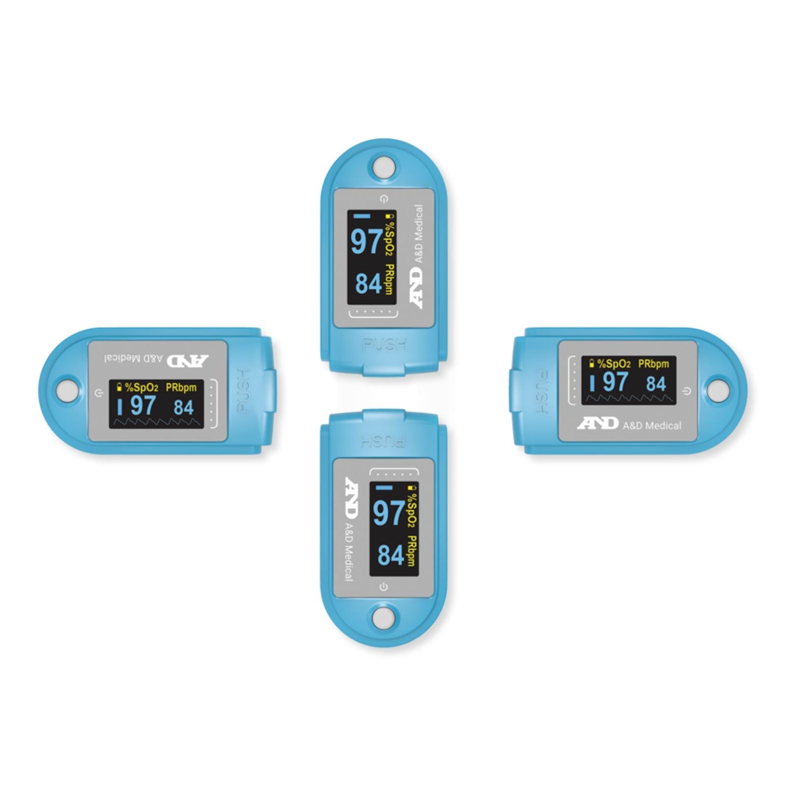 A&D Wireless Fingertip Pulse Oximeter