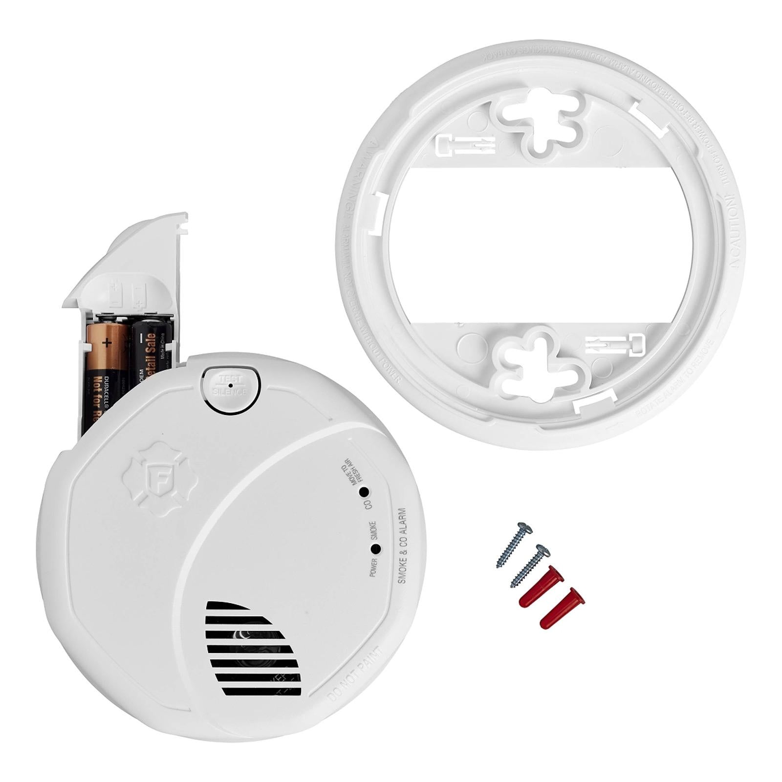 BRK SCO500V Wireless Interconnected Photoelectric Smoke And CO Combo Alarm