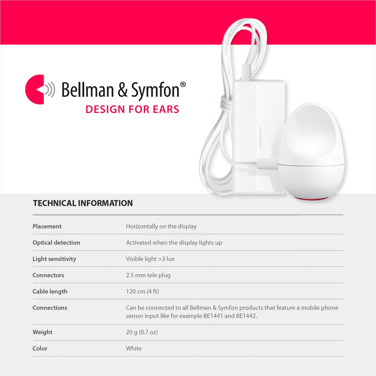 Bellman & Symfon Visit Cell Phone Sensor