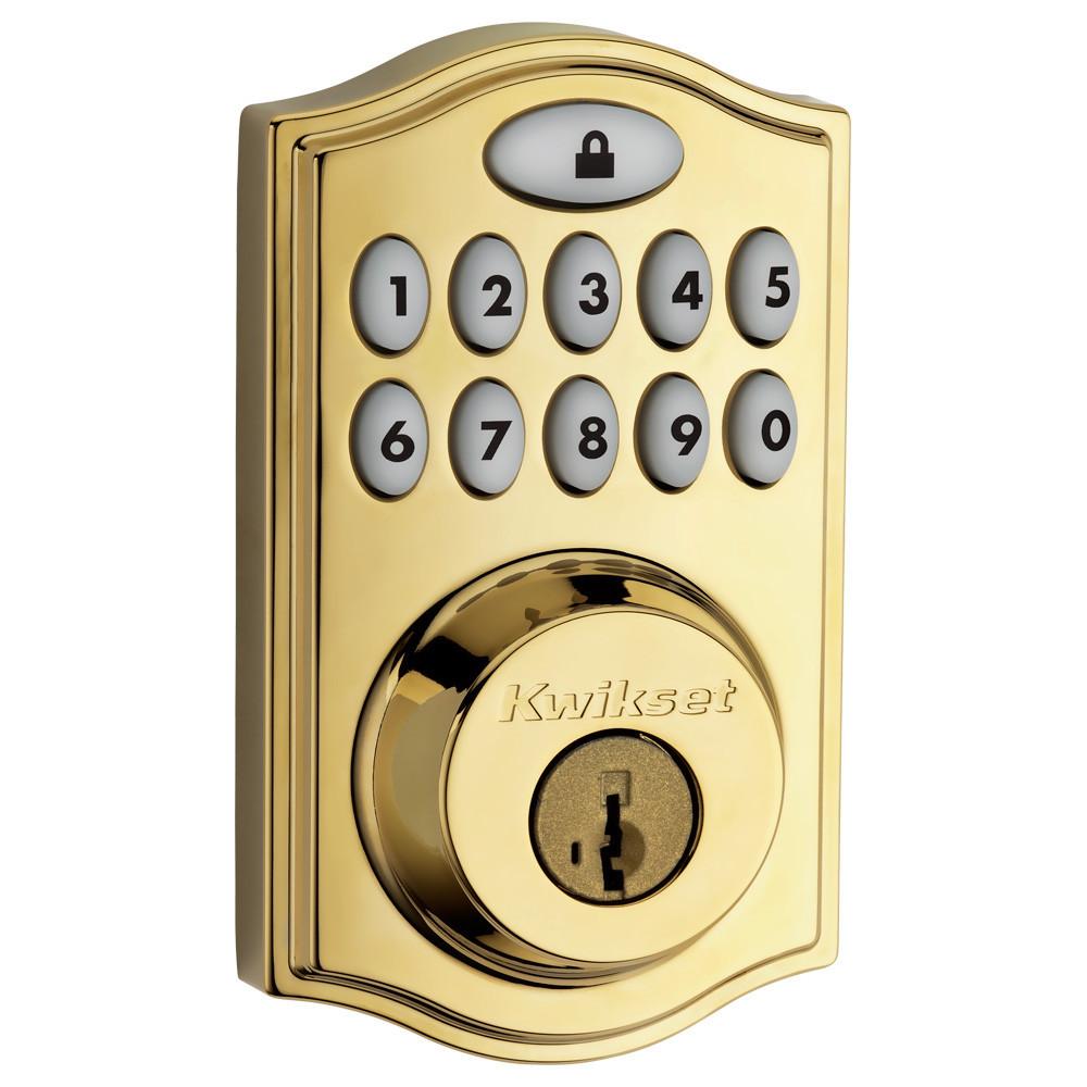 Kwikset SmartCode 914 Series Traditional Zigbee Deadbolt with Cox
