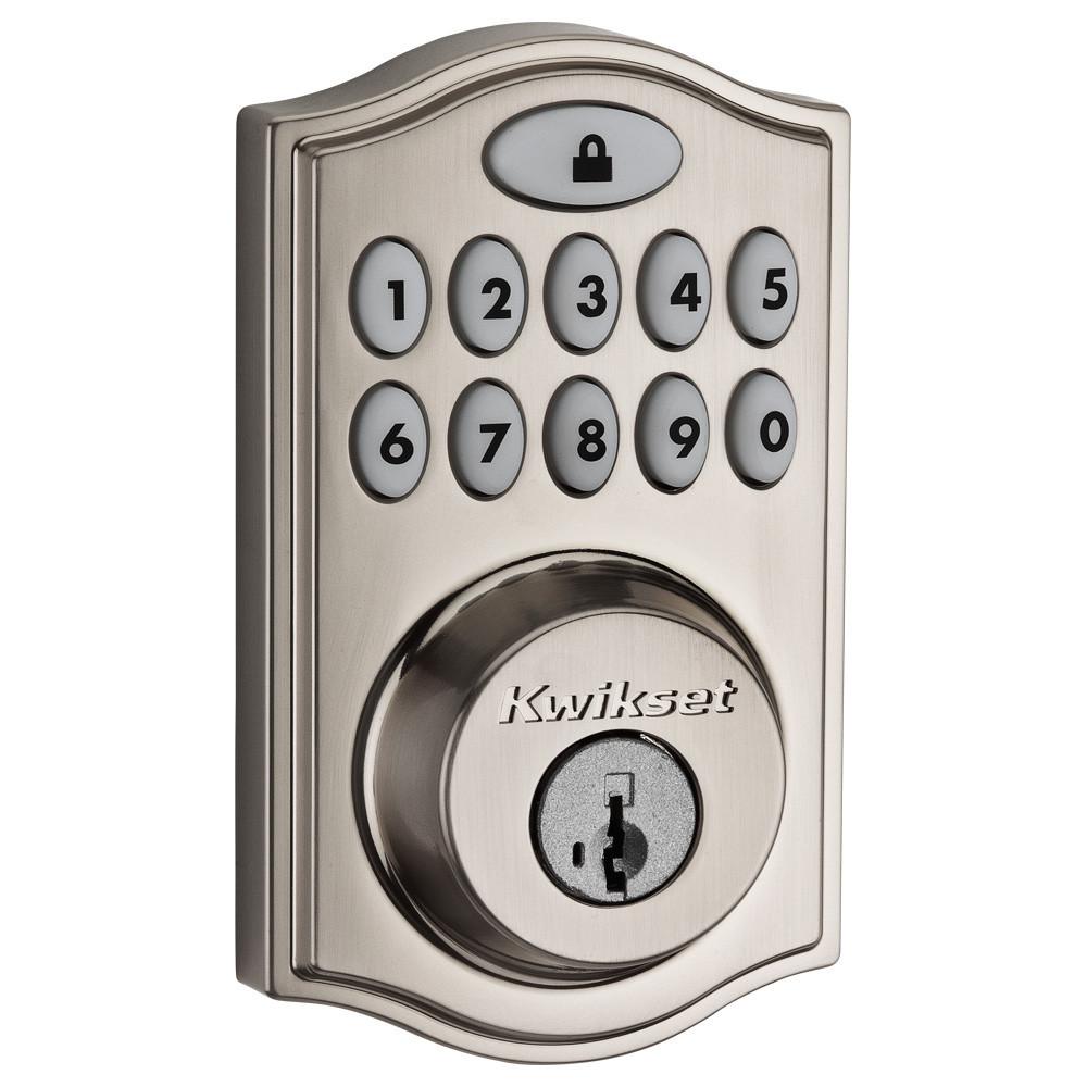 Kwikset SmartCode 914 Series Traditional Zigbee Deadbolt with Cox