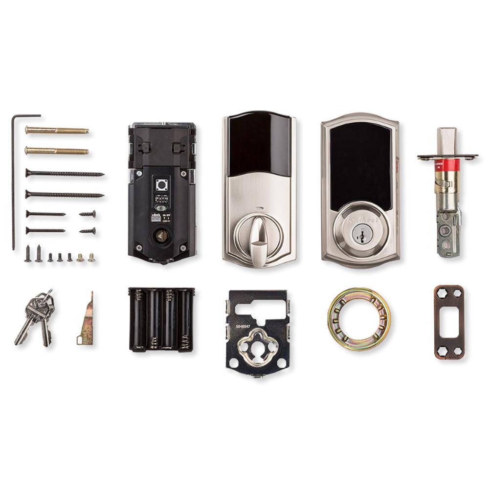 Kwikset SmartCode 916 Zigbee Traditional Touchscreen Deadbolt with Cox