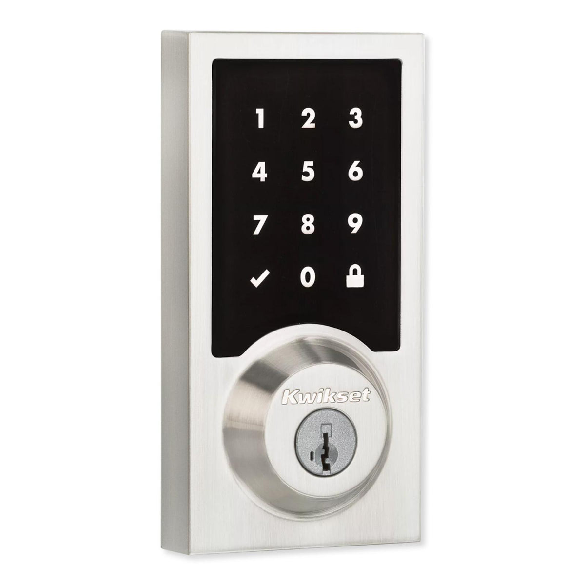 Kwikset SmartCode 916 Zigbee Contemporary Touchscreen Deadbolt with Cox