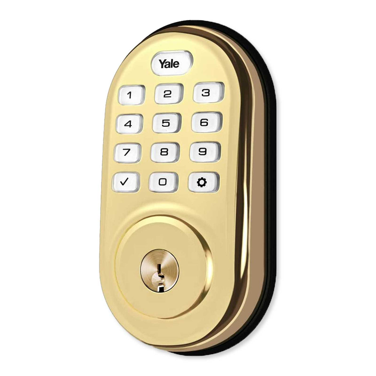 Yale Zigbee Push Button Deadbolt Assure Lock with Cox