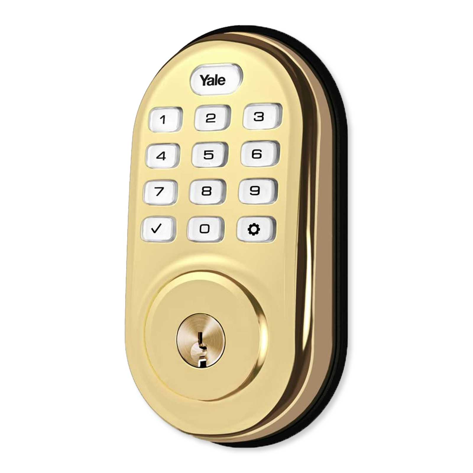 Yale Zigbee Push Button Deadbolt Assure Lock with Cox