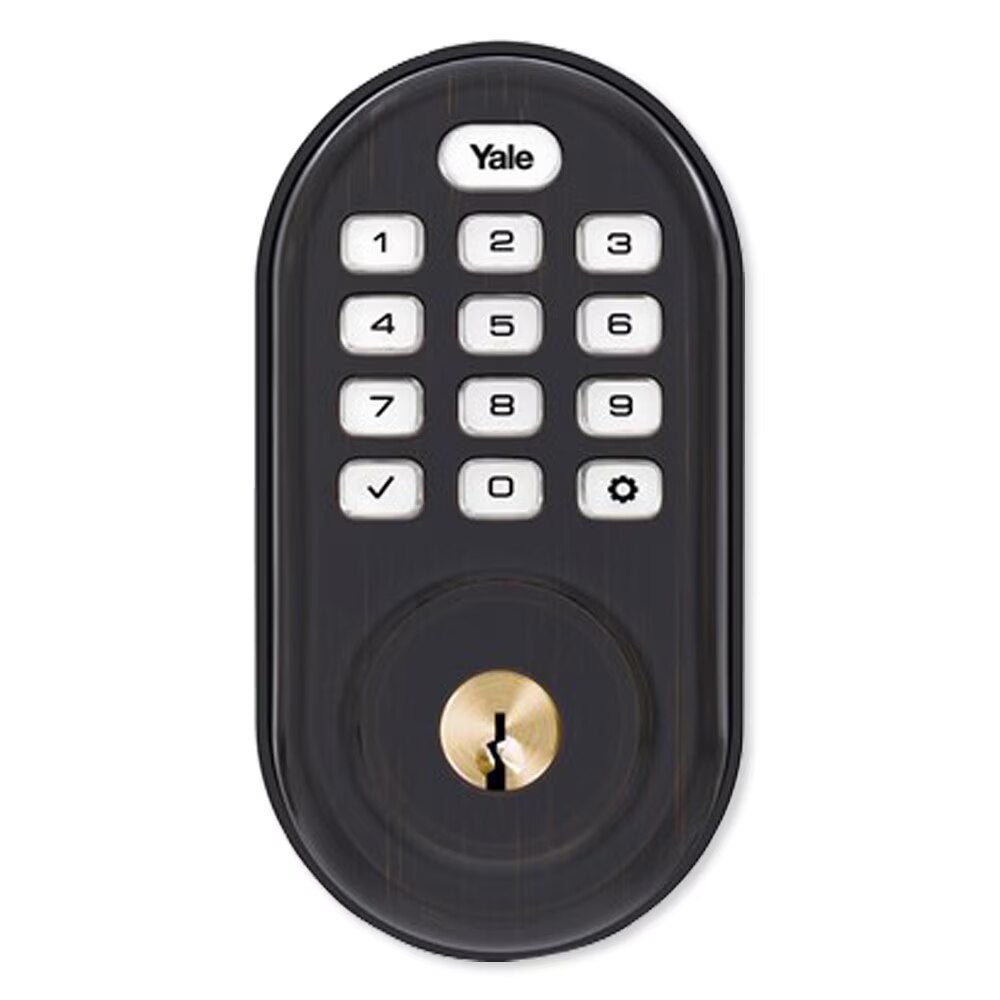 Yale Zigbee Push Button Deadbolt Assure Lock with Cox
