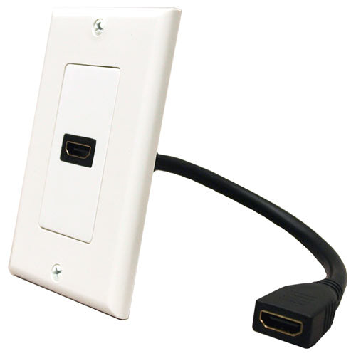DataComm HDMI Wallplate (Pigtail Connector)
