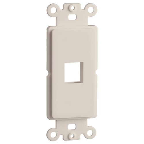 DataComm Keystone Decorator Strap, 1-Port