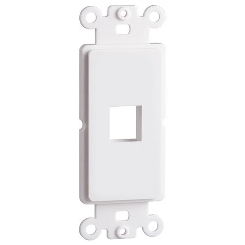 DataComm Keystone Decorator Strap, 1-Port