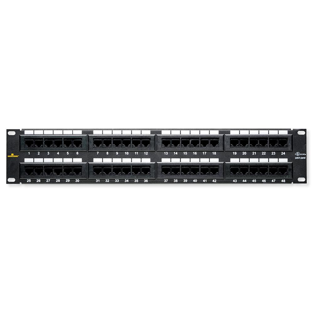 DataComm Universal Patch Panel, Cat5e