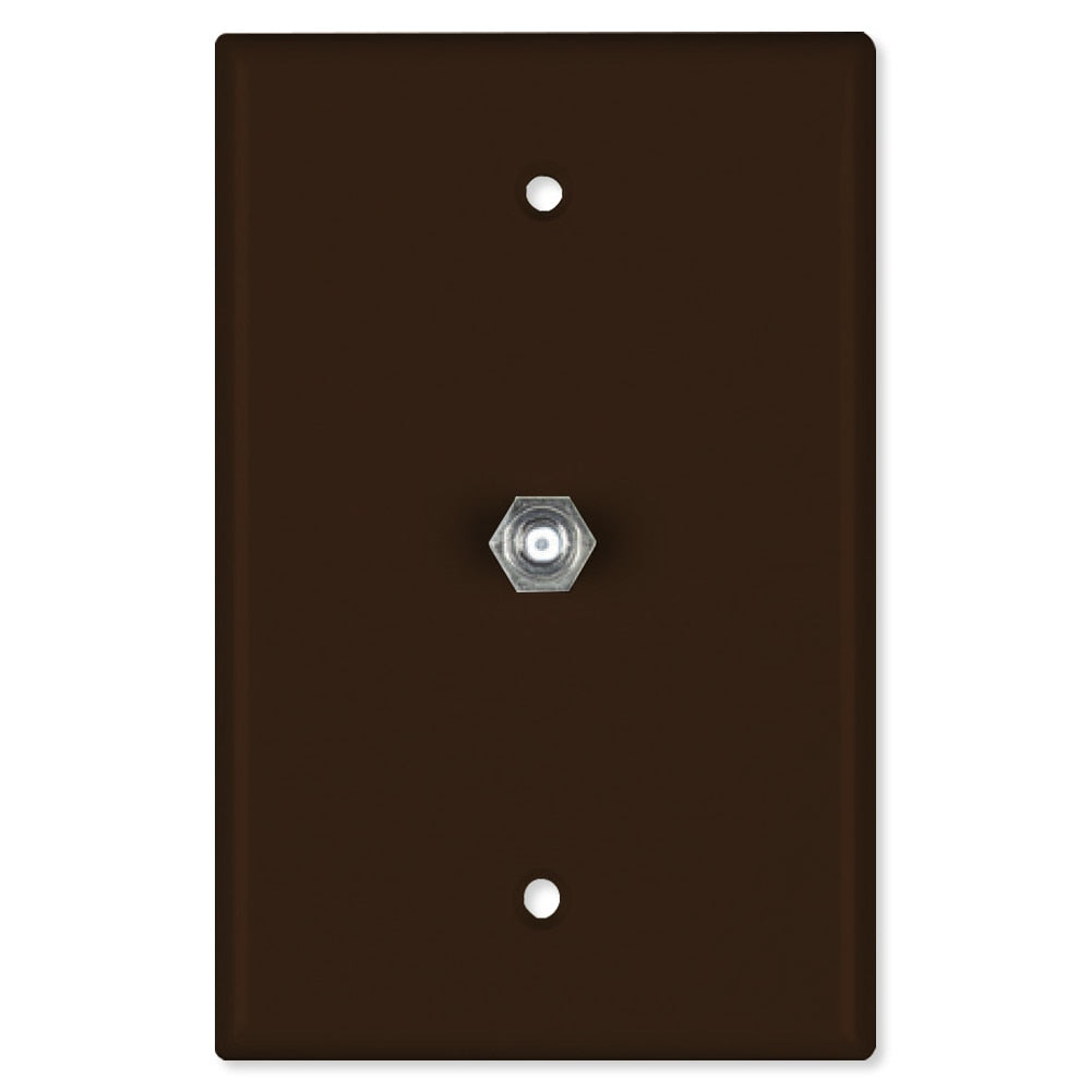 Datacomm Coax Wall Plate