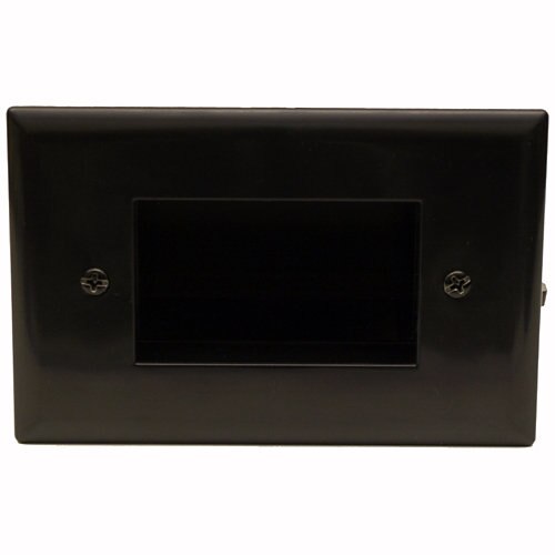 DataComm Easy Mount Recessed Cable Access Wallplate