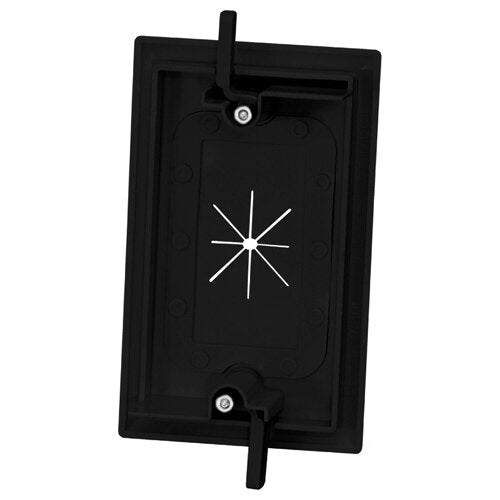 DataComm Cable Access Wallplate with Flexible Opening, 1-Gang
