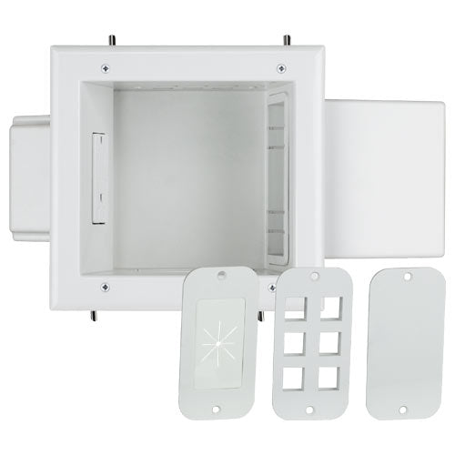 DataComm Expandable Media Box with Duplex Receptacle