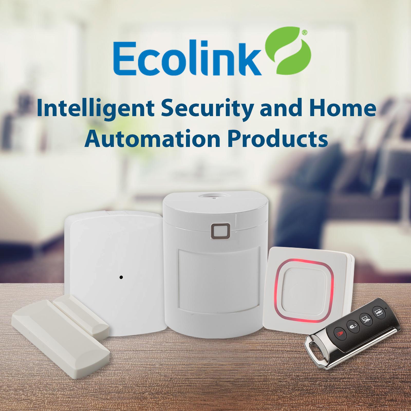 Ecolink Recessed Door/Window Sensor, 319.5 MHz