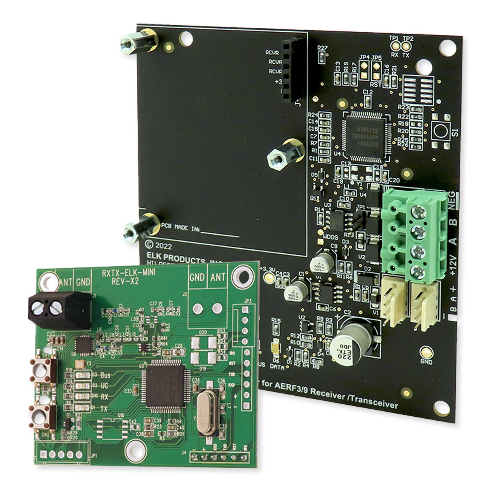 Elk 319.5 MHz RF Receiver with Alarm Engine Bus Adapter