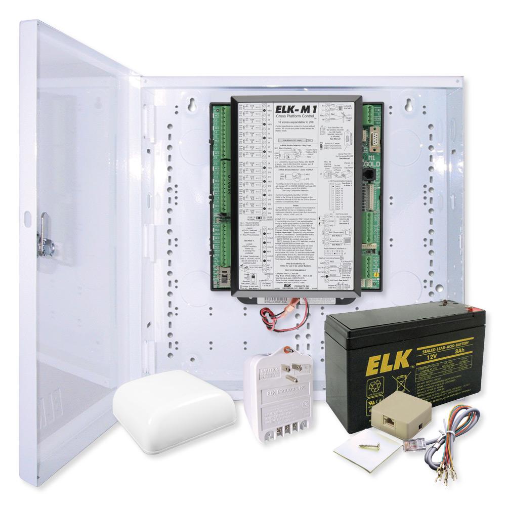 ELK M1 Gold Controller Kit with Enclosure &amp; No Keypad