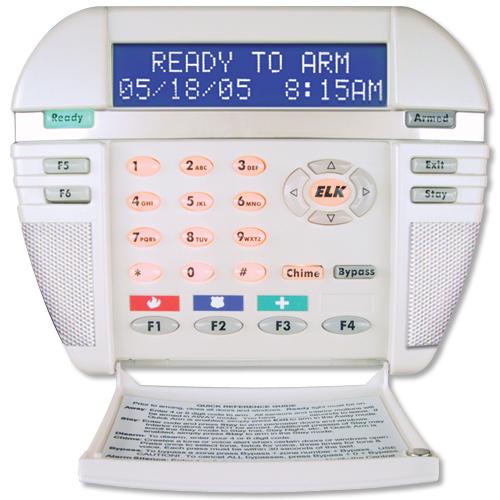 ELK M1KP M1 LCD Keypad with Blue LCD Display