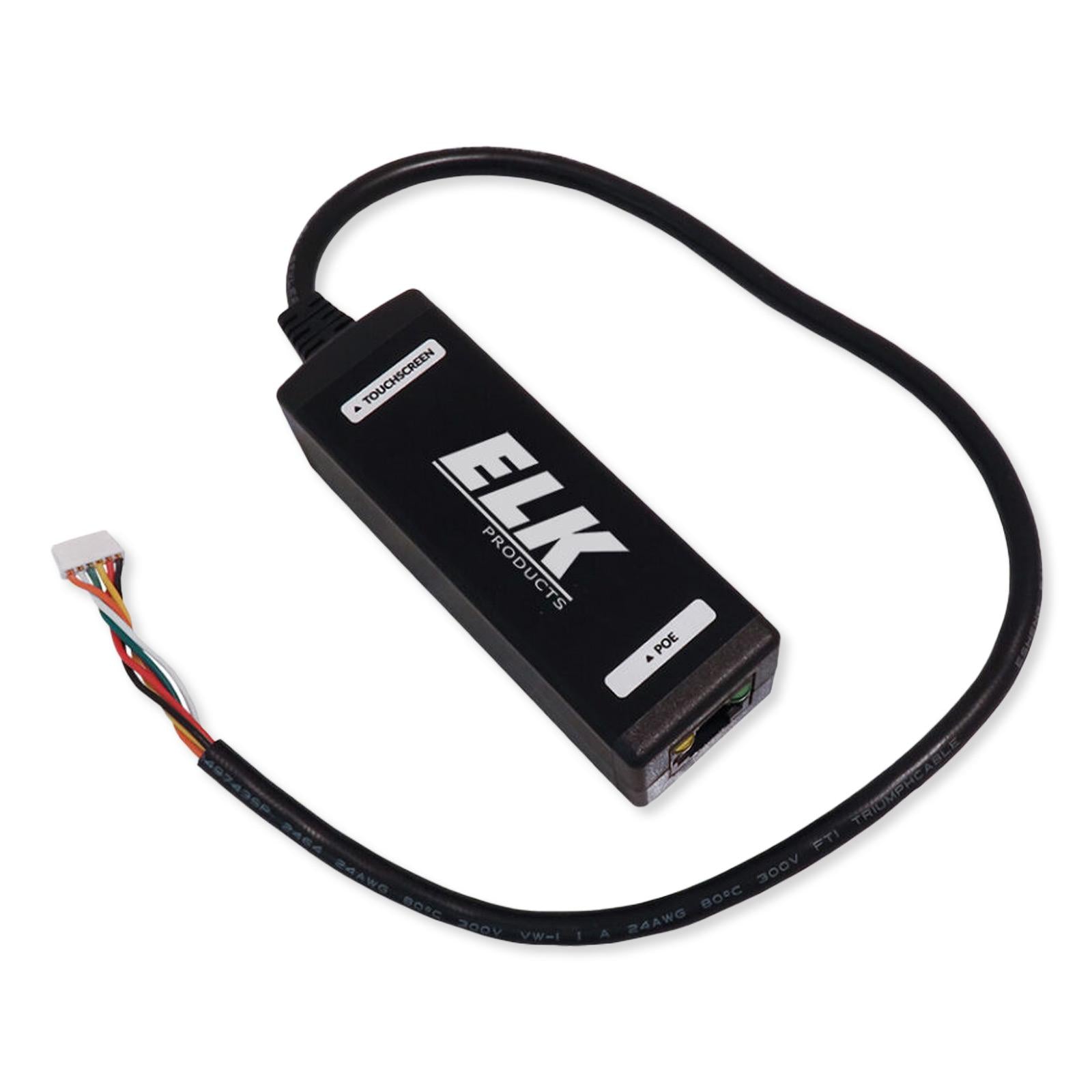 ELK Ethernet/POE Adaptor for 7TS Touchscreen