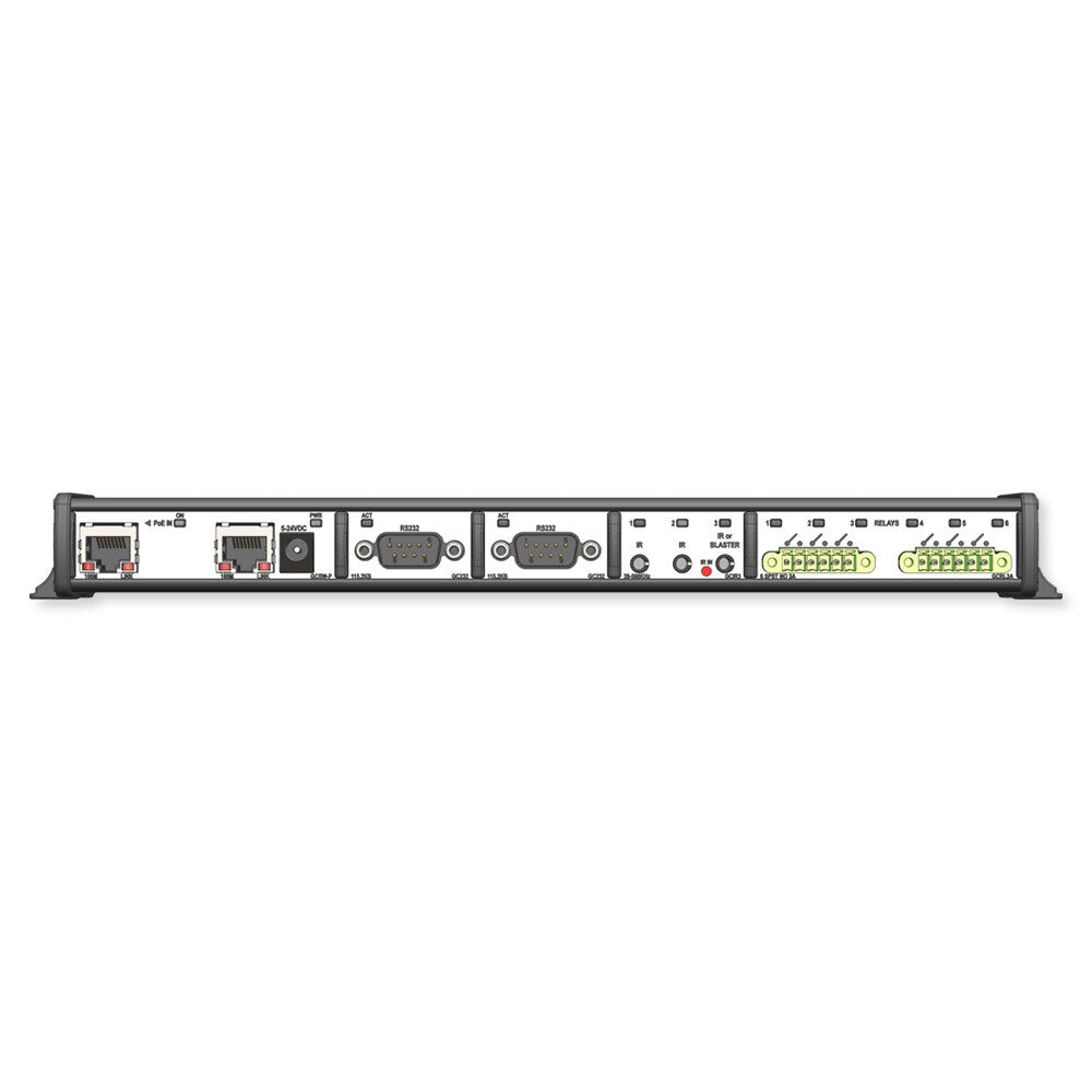 Global Cache Global Connect, GC7 w/ PoE, Serial x2, IR Port, CC Relays