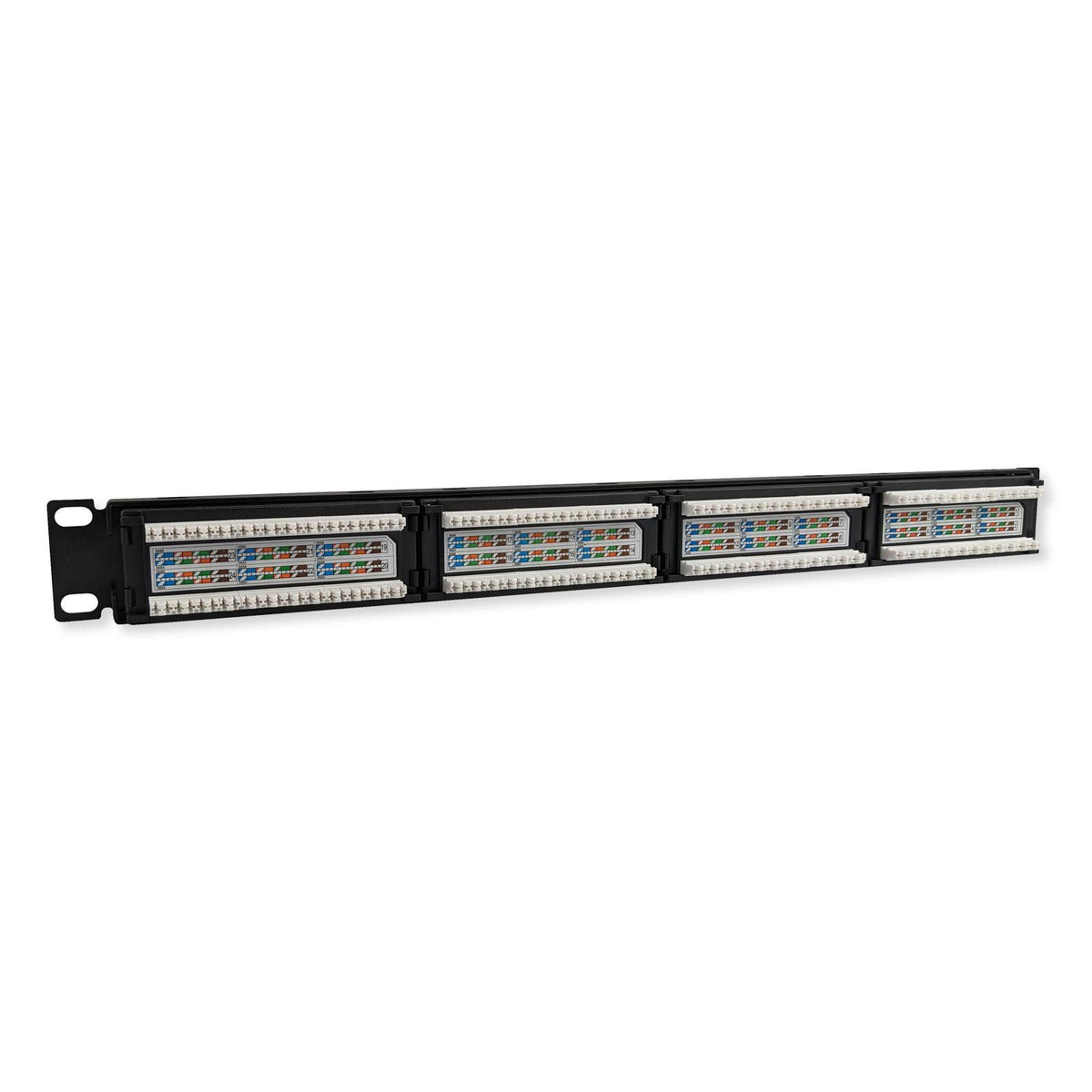 Simply45 Loaded 24 Port Cat5e UTP Patch Panel