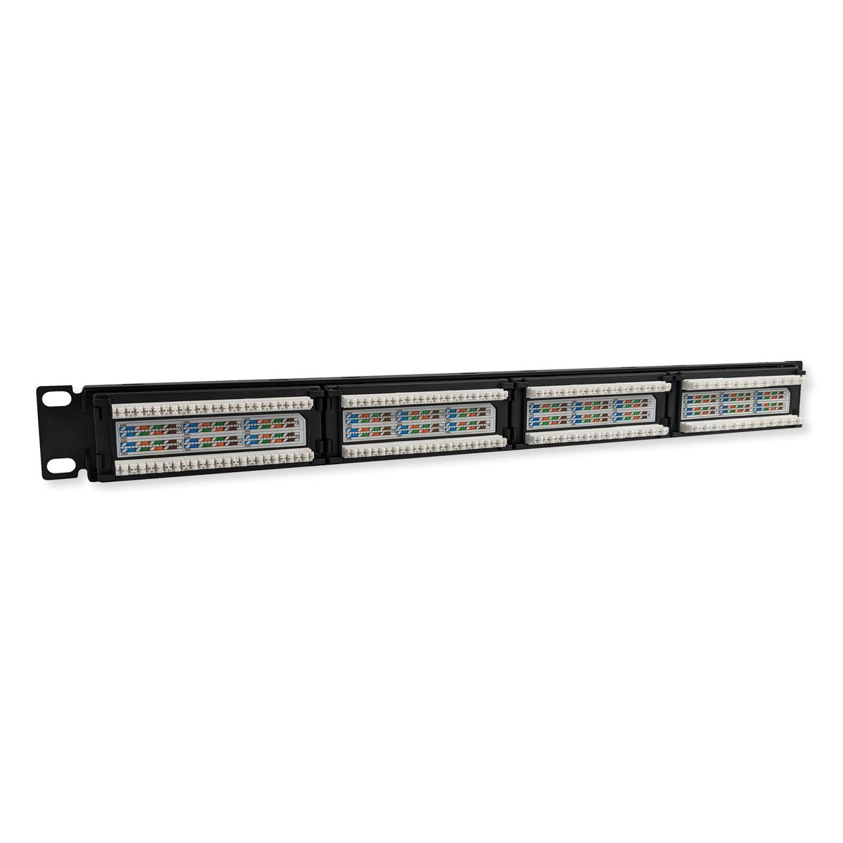 Simply45 Loaded 24-Port Cat5e UTP Patch Panel