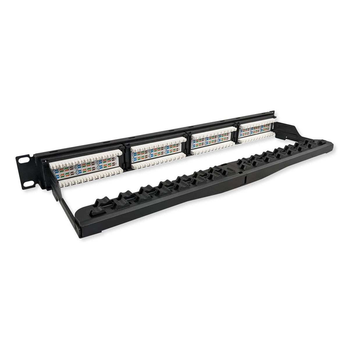 Simply45 Loaded 24 Port Cat6 UTP Patch Panel