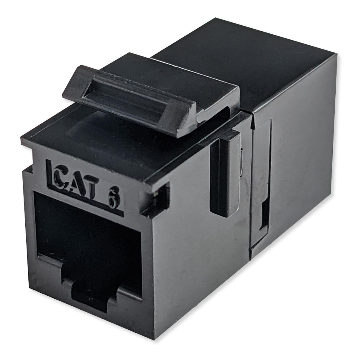 Simply45 Cat6 Unshielded Keystone Feed-Thru Coupler