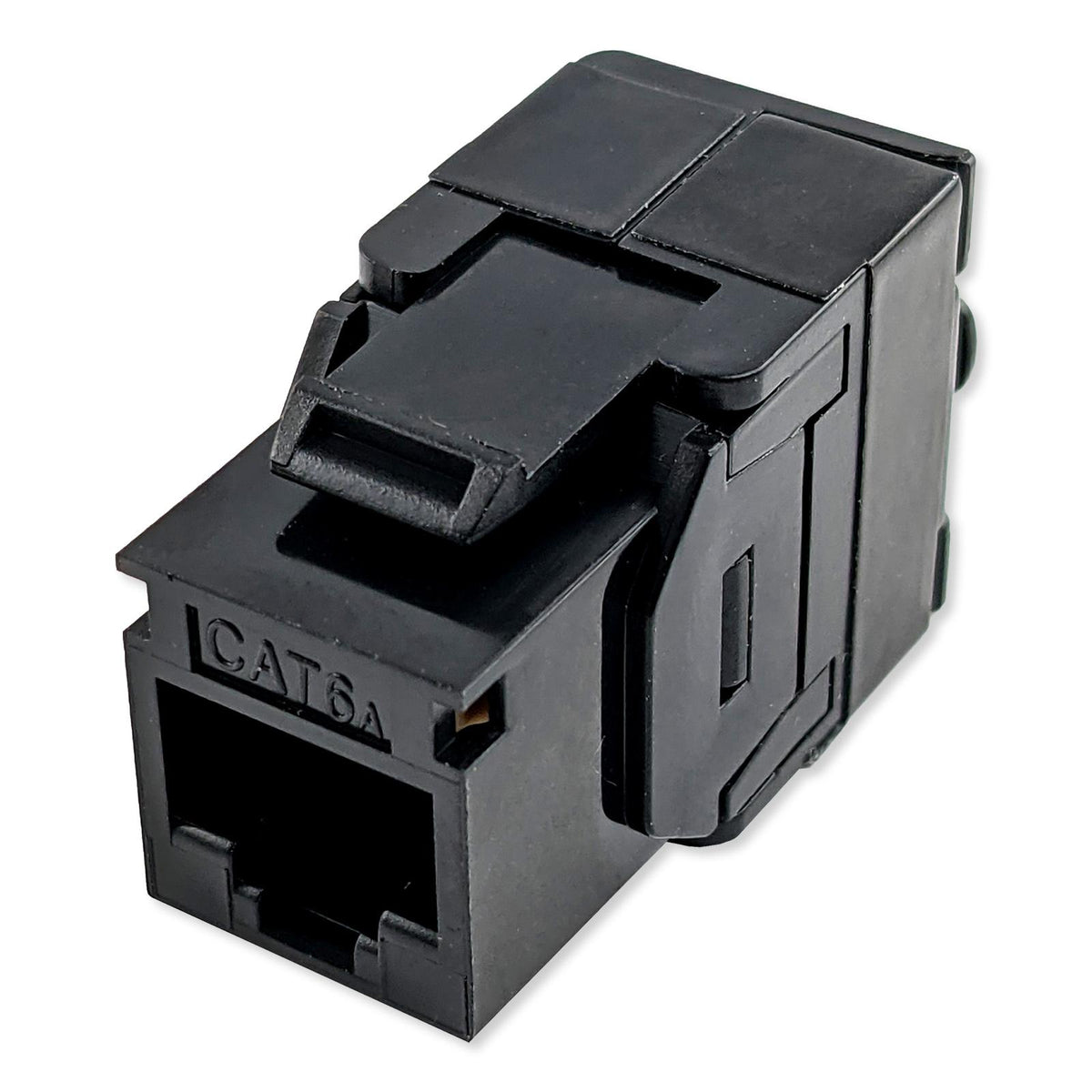 Simply45 Cat6/6A UTP 180 Degree Keystone Jack 110 Style