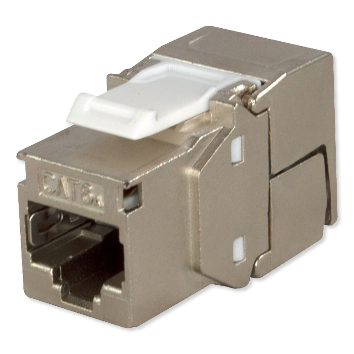 Simply45 10G Rated 180 Degree Shielded Keystone Jack