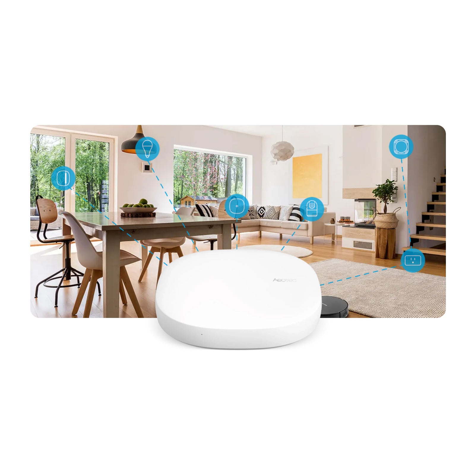 Home Controls Z-Wave Smart Home Kit with SmartThings Hub