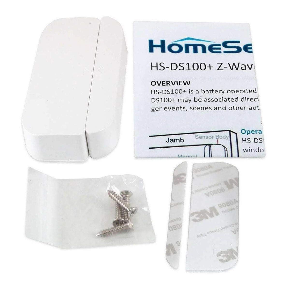 HomeSeer DS100 G8 Z-Wave Plus Long Range Door/Window Sensor