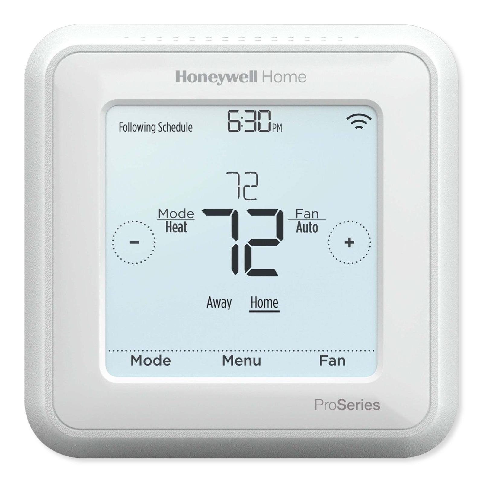 Honeywell Z-Wave Plus v2 T6 Pro Programmable Smart Multi-Stage Thermostat with SmartStart