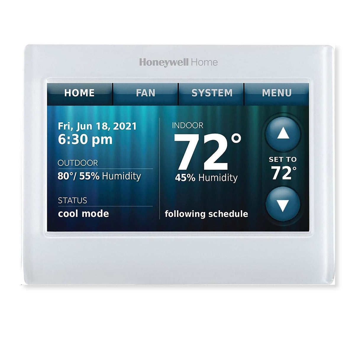 Honeywell Wifi 9000 Color Touchscreen Thermostat