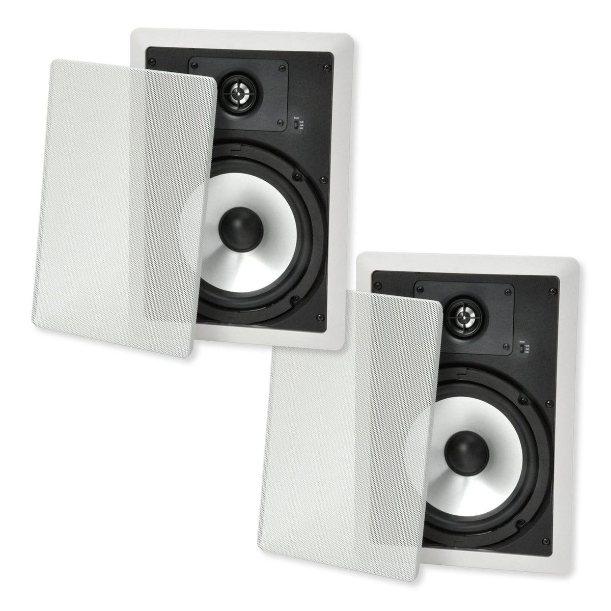 IST In-Wall Speaker, 8", 100 watts, Pair