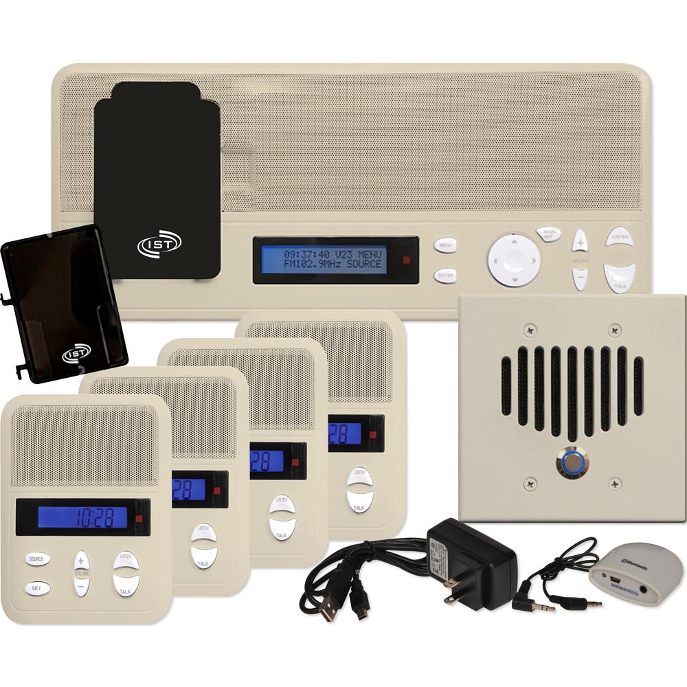 IST I2000 Music & Intercom Standard 4-Room Kit