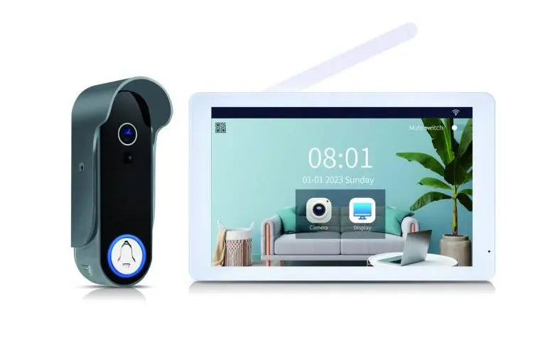 IST801 Kit with Wireless Front Door Camera and Color Monitor
