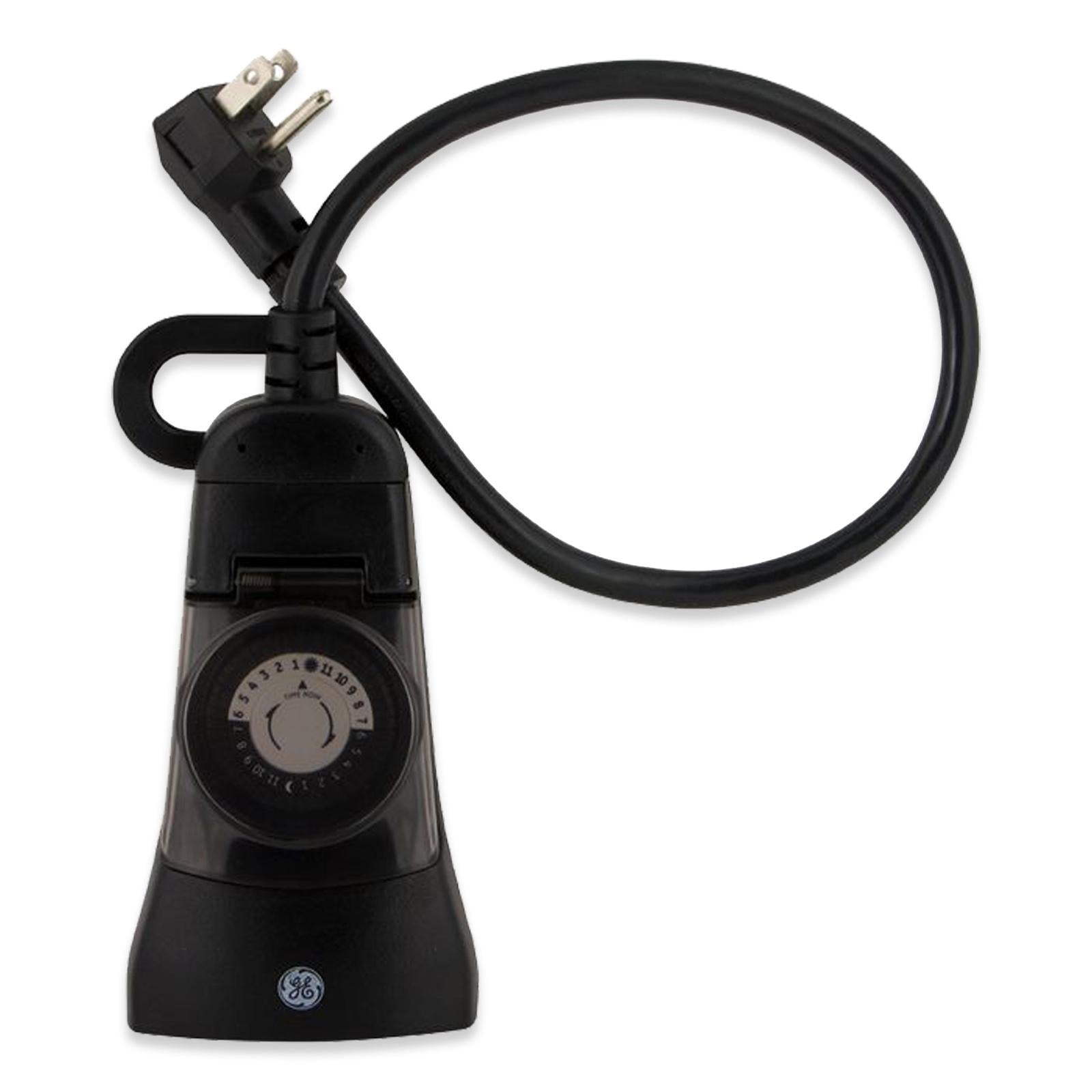 GE Outdoor Plug-In 24-Hour Mechanical Timer