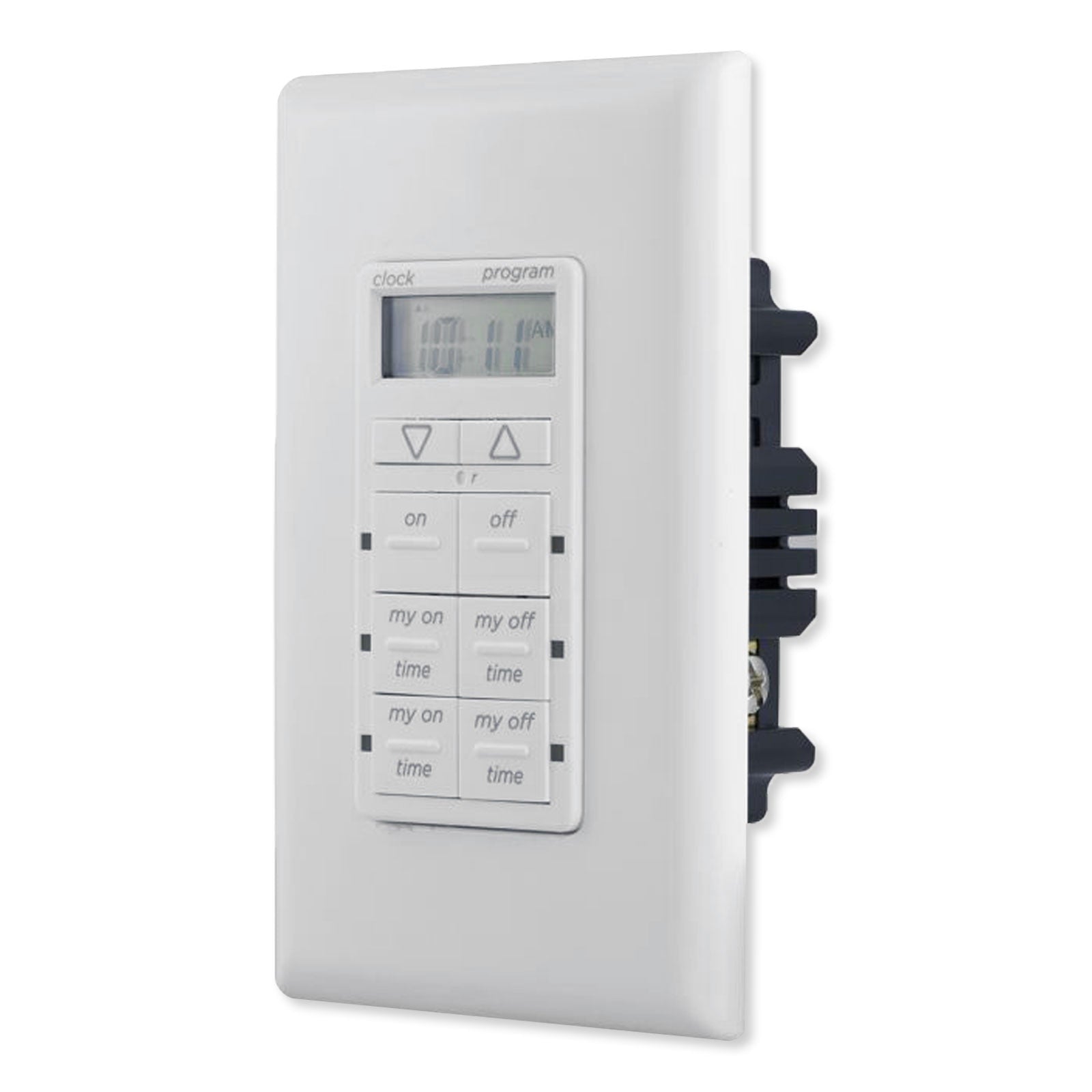 Jasco myTouchSmart Simple Set In-Wall Timer, White (Open Box)