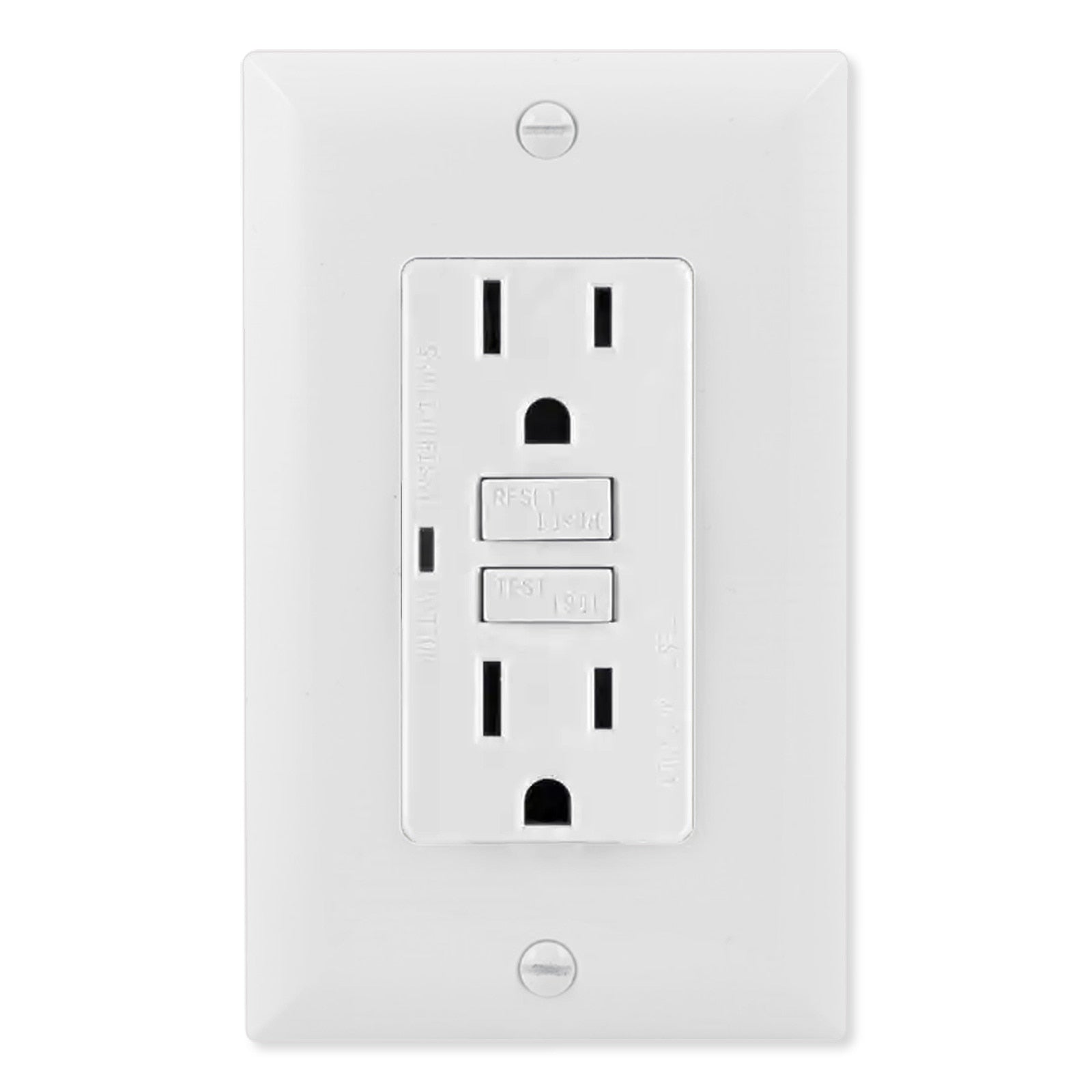 GE GFCI Receptacle with LED Indicator