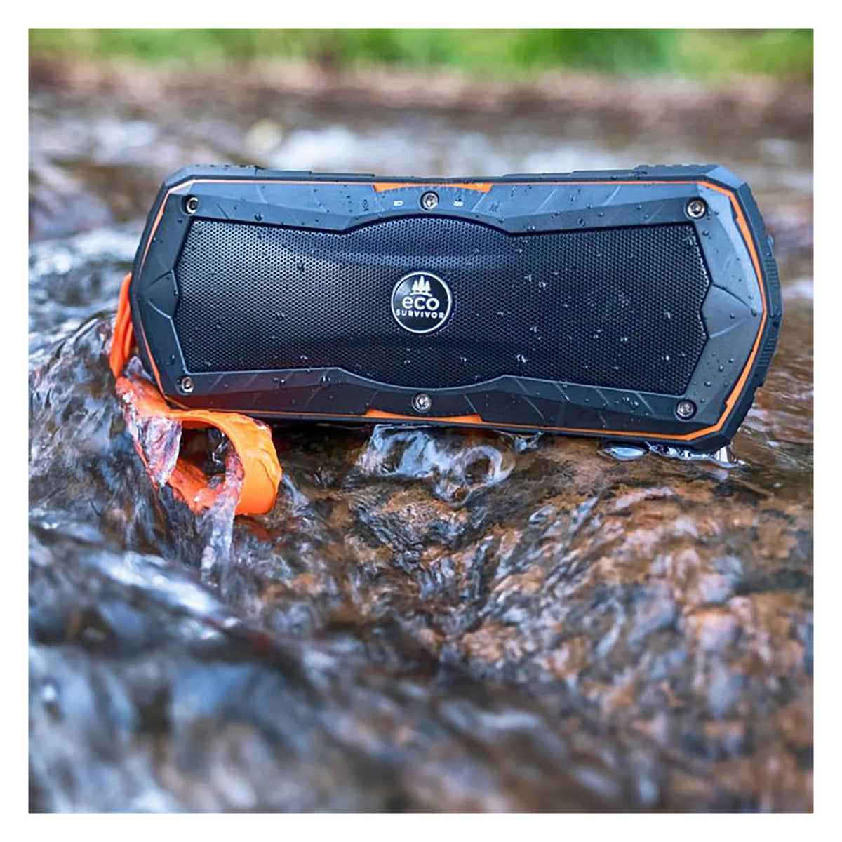 GE EcoSurvivor Bluetooth Speaker with Built in Battery Backup